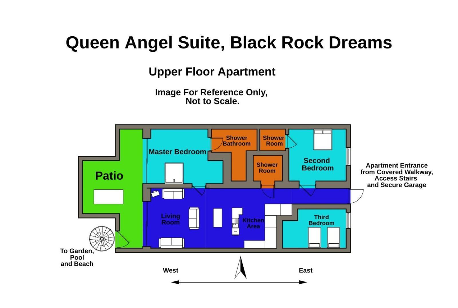 Queen Angel Suite. Stunning Apartment On Grafton Beach With Direct Beach Access Black Rock Exterior photo